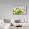 Trademark Fine Art Joanne Porter 'Daffodil Cluster' Canvas Art, 30x47 ALI30381-C3047GG